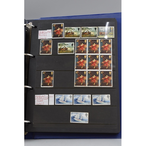 492 - Stock Album containing definitive Elizabeth II Stamps dating 1952 to 1970