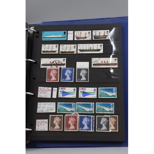 492 - Stock Album containing definitive Elizabeth II Stamps dating 1952 to 1970