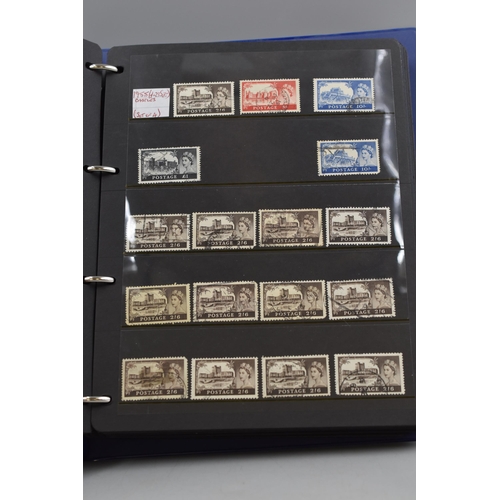 492 - Stock Album containing definitive Elizabeth II Stamps dating 1952 to 1970