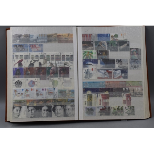 494 - Stock Book Containing a Large Selection of Commemorative GB Stamps