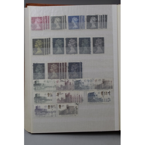 494 - Stock Book Containing a Large Selection of Commemorative GB Stamps