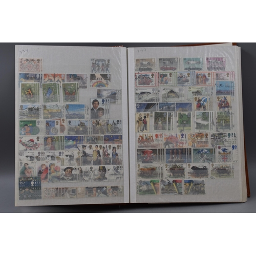 494 - Stock Book Containing a Large Selection of Commemorative GB Stamps