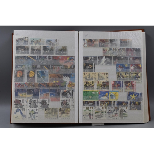 494 - Stock Book Containing a Large Selection of Commemorative GB Stamps