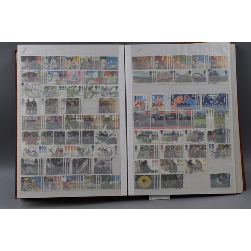 494 - Stock Book Containing a Large Selection of Commemorative GB Stamps