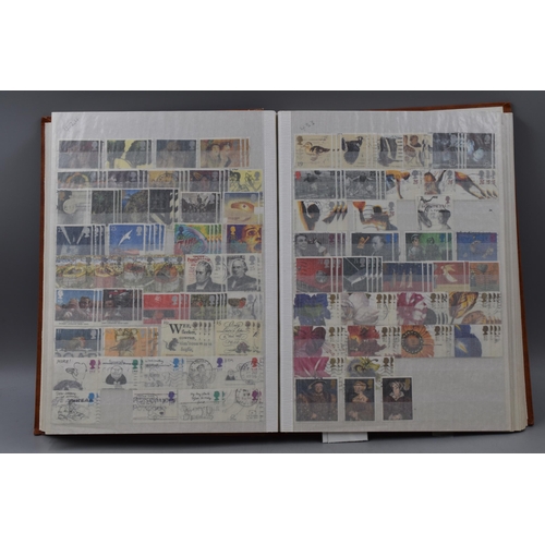 494 - Stock Book Containing a Large Selection of Commemorative GB Stamps