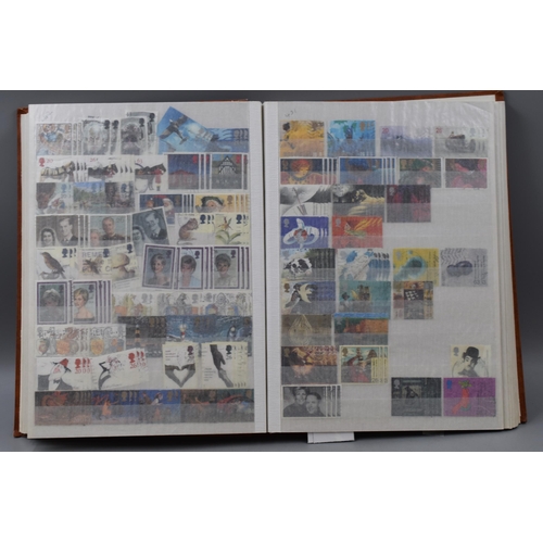 494 - Stock Book Containing a Large Selection of Commemorative GB Stamps