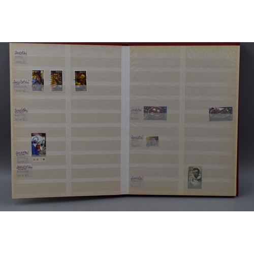 495 - Two Stock albums containing Maltese Stamps dating from 1972 to 1996 including Mint