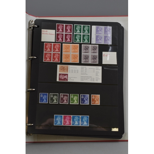 497 - Album Containing a large selection of British Mint Stamps dating From 1937