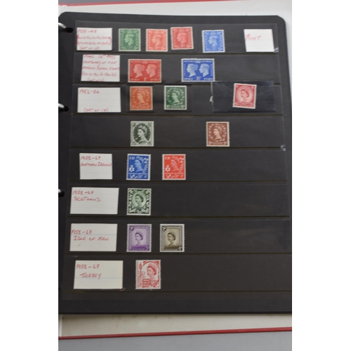 497 - Album Containing a large selection of British Mint Stamps dating From 1937