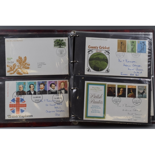 502 - Two Albums Containing a Large Selection of GB, jersey, Guernsey and More