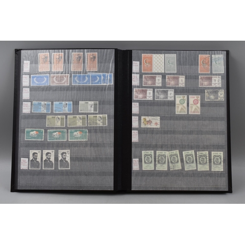 503 - Prinz Stock Album containing a large selection of Irish definitives, commemoratives and special stam... 