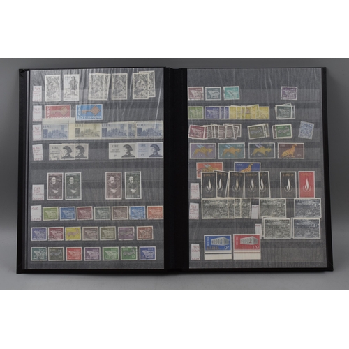 503 - Prinz Stock Album containing a large selection of Irish definitives, commemoratives and special stam... 