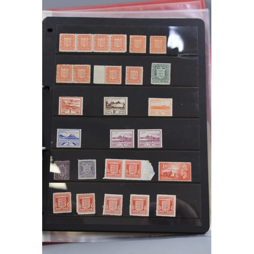 505 - Two Albums Containing Guernsey Mint and mixed Isle of Man Stamps