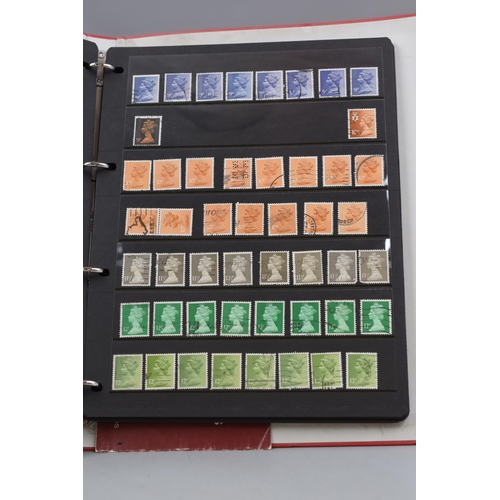 505 - Two Albums Containing Guernsey Mint and mixed Isle of Man Stamps