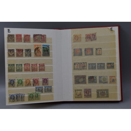 507 - Stock Album containing selection of Commonwealth Stamps, including Sierra Leone, St Lucia, Aden and ... 