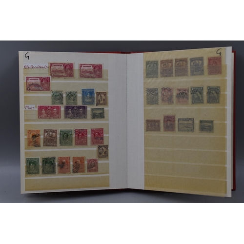 507 - Stock Album containing selection of Commonwealth Stamps, including Sierra Leone, St Lucia, Aden and ... 