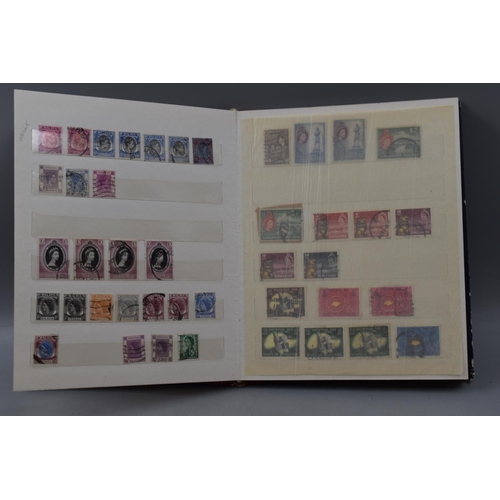 510 - Two Stock Albums Containing a Selection of Commonwealth Stamps  including Malaya, North Borneo, Gibr... 