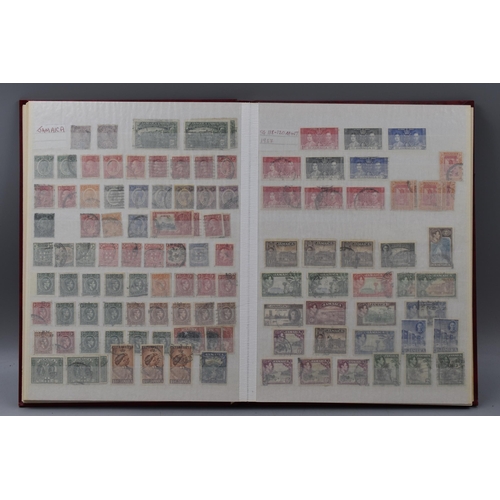 510 - Two Stock Albums Containing a Selection of Commonwealth Stamps  including Malaya, North Borneo, Gibr... 