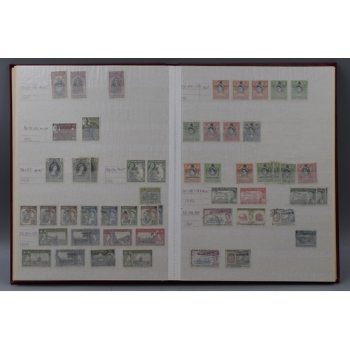 510 - Two Stock Albums Containing a Selection of Commonwealth Stamps  including Malaya, North Borneo, Gibr... 