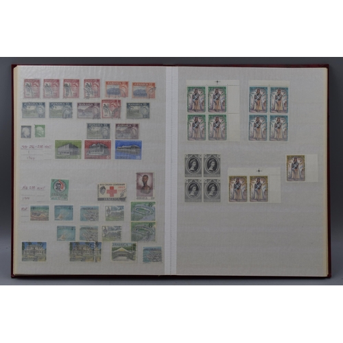 510 - Two Stock Albums Containing a Selection of Commonwealth Stamps  including Malaya, North Borneo, Gibr... 