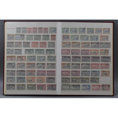 510 - Two Stock Albums Containing a Selection of Commonwealth Stamps  including Malaya, North Borneo, Gibr... 