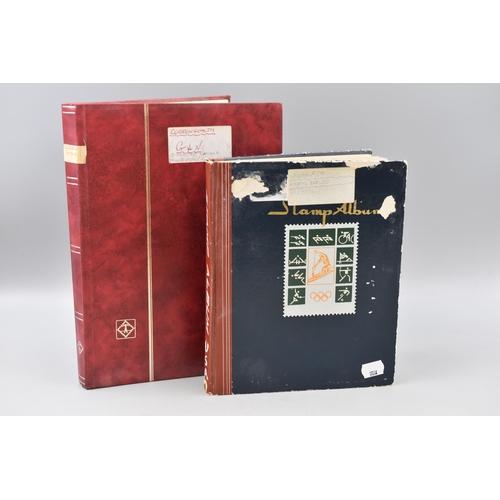 510 - Two Stock Albums Containing a Selection of Commonwealth Stamps  including Malaya, North Borneo, Gibr... 