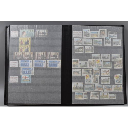 514 - Stock Album Containing Guernsey Stamps Dating From 1940 to 1990