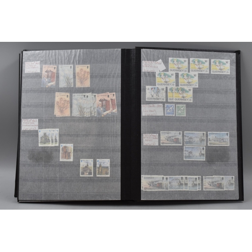 514 - Stock Album Containing Guernsey Stamps Dating From 1940 to 1990