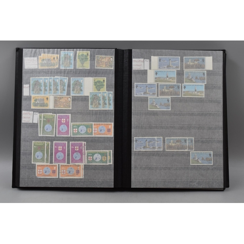 514 - Stock Album Containing Guernsey Stamps Dating From 1940 to 1990