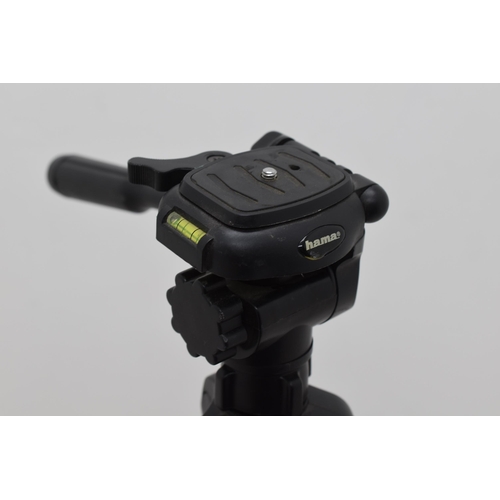 567 - Hama Star 61 Lightweight Adjustable Height Camera Tripod Approx 33