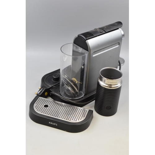 580 - Nespresso Coffee Grinding Machine Powers on when tested