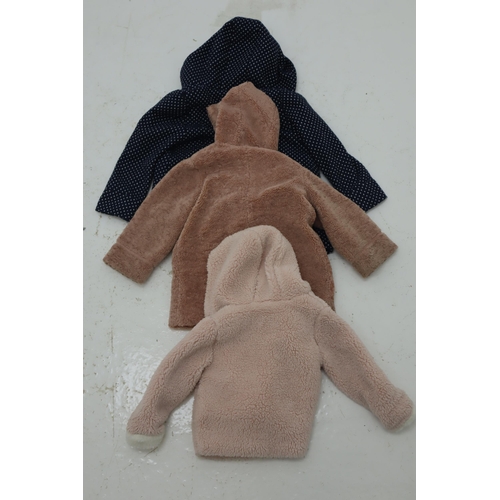 594 - Three Girls Jackets (Ages 9 to 12 Months / 2-3 Years / 4-5 years)