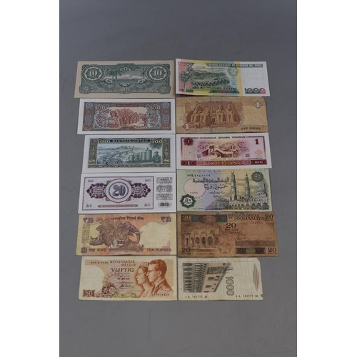 229 - Mixed Selection of Worldwide Banknotes