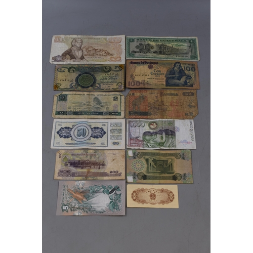 232 - Mixed Selection of Worldwide Banknotes