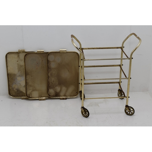 626 - Three Tier Mid Century Serving Trolley