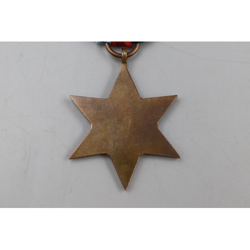 254 - A 1939-1945 WWII Star, With Ribbon