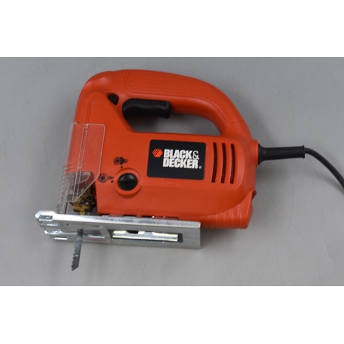 655 - Black & Decker (KS633T) 400w Jigsaw in original box (working)