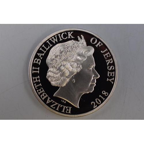 263 - Elizabeth II 65th Anniversary £5 Proof Coin Complete with Case and Certificate