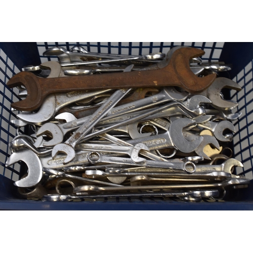 680 - Large Selection of Both Imperial and Metric Spanners including Bedford and Stahlwille