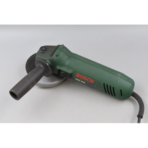 686 - Bosch PWS 600 Angle Grinder in Box (working)