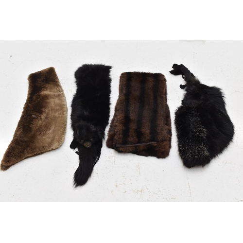 697 - Collection of Various Fur Shoulder Wraps