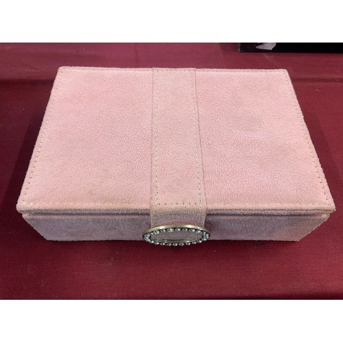 455 - Collection of Various items of Cosmetic Jewellery complete with Mirrored Jewellery Box