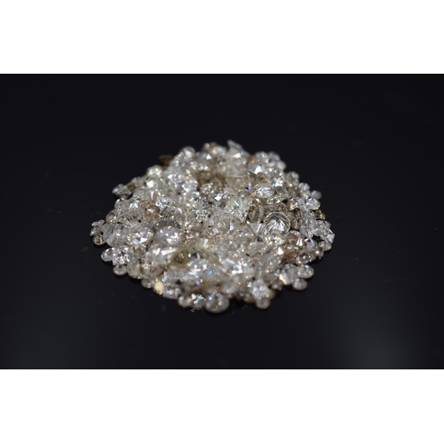 7 - Large Selection of Jewellers Cut Diamonds in Various Sizes (Total weight 6.1 grams / 30.5 carats) al... 