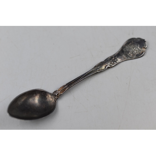 17 - A 925. Silver Canadian Teaspoon.