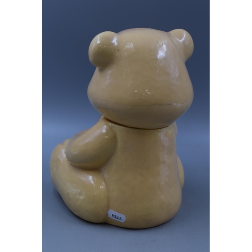 391 - Large Price Kensington Ceramic Teddy Bear Biscuit Barrel 10