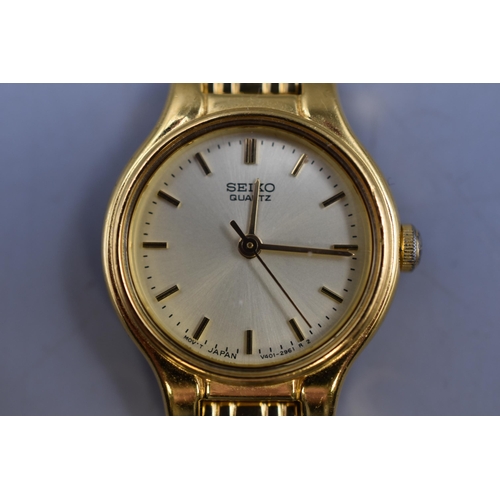 145 - Seiko Quartz Ladies Watch (Working)