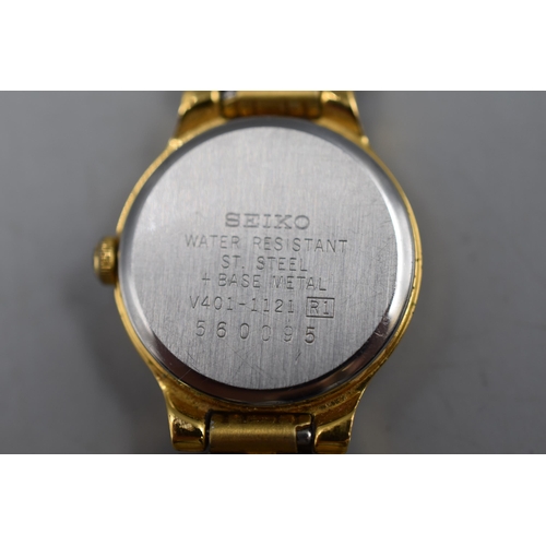 145 - Seiko Quartz Ladies Watch (Working)