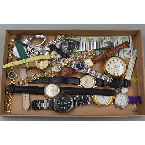 173 - Collection of Various Watches, Batteries and Other