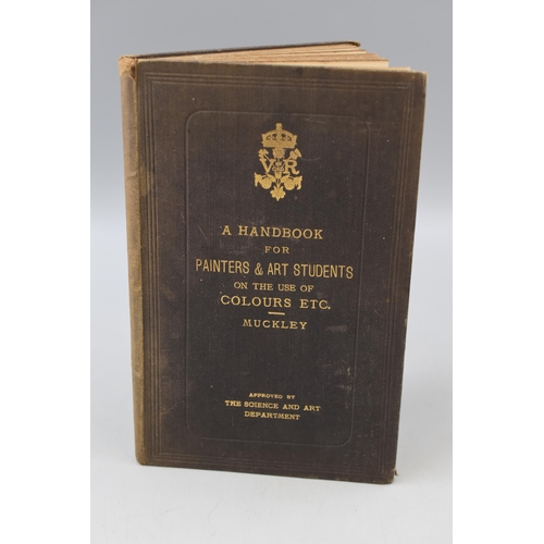 175 - An 1880 'A Handbook For Painters & Art Students on The Use of Colour Etc.' Signed By L.S Lowry And W... 