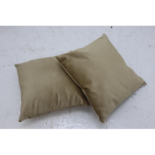 434 - Eight Beige Cushions (15